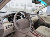 2007 Toyota Highlander Limited 4WD Ivory Beige Interior