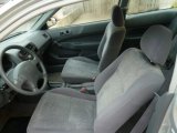 1997 Honda Civic CX Hatchback Gray Interior