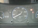 1997 Honda Civic CX Hatchback Gauges