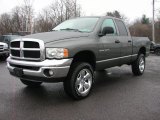 2005 Mineral Gray Metallic Dodge Ram 1500 SLT Quad Cab 4x4 #58555779