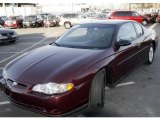 2000 Dark Carmine Red Metallic Chevrolet Monte Carlo LS #5853423