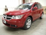 2010 Inferno Red Crystal Pearl Coat Dodge Journey SXT AWD #58555760