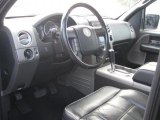 2008 Lincoln Mark LT SuperCrew 4x4 Black/Dove Grey Piping Interior