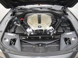 2010 BMW 7 Series 750i Sedan 4.4 Liter DFI Twin-Turbocharged DOHC 32-Valve VVT V8 Engine