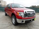 2012 Red Candy Metallic Ford F150 XLT SuperCrew 4x4 #58555404