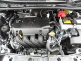 2012 Toyota Yaris L 3 Door 1.5 Liter DOHC 16-Valve VVT-i 4 Cylinder Engine