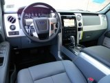 2011 Ford F150 Platinum SuperCrew 4x4 Steel Gray/Black Interior