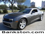 2011 Cyber Gray Metallic Chevrolet Camaro LT Coupe #58555056