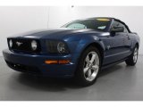 2009 Vista Blue Metallic Ford Mustang GT Premium Convertible #58555035