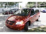 2007 Inferno Red Crystal Pearl Dodge Grand Caravan SXT #5853342