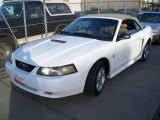 2002 Oxford White Ford Mustang V6 Convertible #5850164