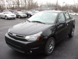 2011 Ebony Black Ford Focus SES Sedan #58608561