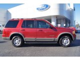 Toreador Red Metallic Ford Explorer in 2002