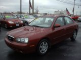 2002 Chianti Red Hyundai Elantra GLS Sedan #58608280