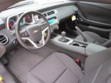 2012 Chevrolet Camaro SS/RS Coupe Black Interior