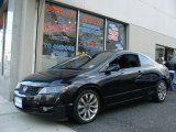 2009 Crystal Black Pearl Honda Civic Si Coupe #58608519