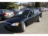 2003 Nighthawk Black Pearl Honda Civic LX Sedan #5840302