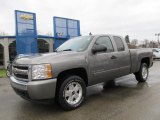 2008 Graystone Metallic Chevrolet Silverado 1500 LT Extended Cab 4x4 #58607961