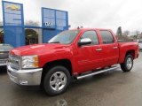 2012 Victory Red Chevrolet Silverado 1500 LT Crew Cab 4x4 #58607953