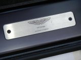 2008 Aston Martin V8 Vantage Coupe Info Tag