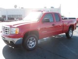 2011 Fire Red GMC Sierra 1500 SLE Extended Cab 4x4 #58608235