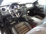 2012 Ford Mustang GT Premium Coupe Charcoal Black Interior