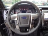 2012 Ford F150 Harley-Davidson SuperCrew 4x4 Harley-Davidson leather wrapped steering wheel