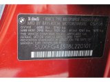 2008 BMW X6 xDrive35i Info Tag