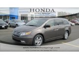 2012 Smoky Topaz Metallic Honda Odyssey Touring Elite #58608173