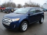 Dark Blue Pearl Metallic Ford Edge in 2012