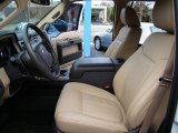 2011 Ford F350 Super Duty Lariat Crew Cab 4x4 Dually Adobe Interior