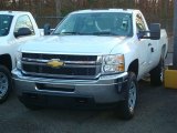 2012 Summit White Chevrolet Silverado 3500HD WT Regular Cab 4x4 #58607818