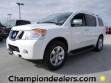 2012 Blizzard White Nissan Armada Platinum #58607804