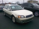 White Frost Pearl Subaru Outback in 2002