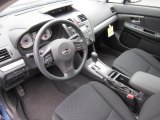 2012 Subaru Impreza 2.0i Premium 4 Door Black Interior
