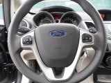 2012 Ford Fiesta SE SFE Hatchback Steering Wheel