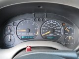 2003 Chevrolet S10 LS Extended Cab 4x4 Gauges
