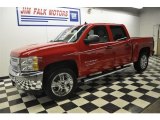 2012 Victory Red Chevrolet Silverado 1500 LT Crew Cab 4x4 #58664423