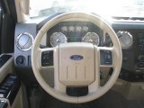 2008 Ford F250 Super Duty Lariat Crew Cab Steering Wheel