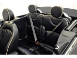 2011 Mini Cooper S Convertible Carbon Black Lounge Leather Interior
