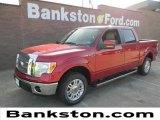 2012 Red Candy Metallic Ford F150 Lariat SuperCrew #58684006