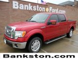 2012 Red Candy Metallic Ford F150 Lariat SuperCrew #58683995