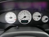 1998 Chrysler Sebring JXi Convertible Gauges