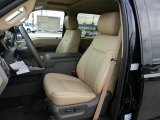 2012 Ford F350 Super Duty Lariat Crew Cab 4x4 Dually Adobe Interior