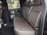 2012 Ford F150 Platinum SuperCrew 4x4 Platinum Sienna Brown/Black Leather Interior