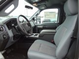 2012 Ford F250 Super Duty XLT Crew Cab Steel Interior