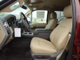 2012 Ford F250 Super Duty Lariat Crew Cab 4x4 Adobe Interior