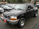 1999 Black Clearcoat Ford Ranger XLT Extended Cab 4x4 #58684157