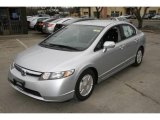 2007 Alabaster Silver Metallic Honda Civic Hybrid Sedan #5840261