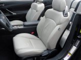 2011 Lexus IS 250C Convertible Light Gray Interior